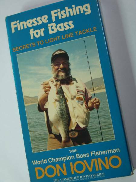 ドン・アイビーノ Finesse Fishing for Bass VHS 75min