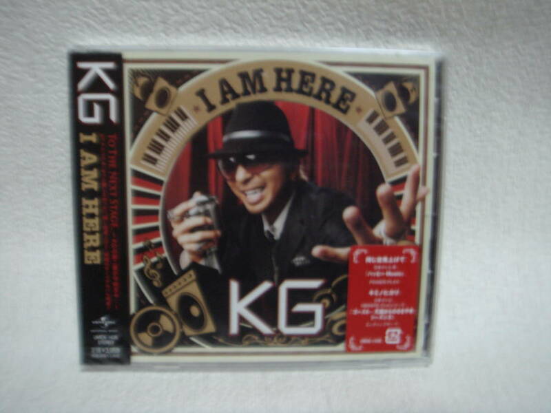 KG ／ I AM HERE 未開封！