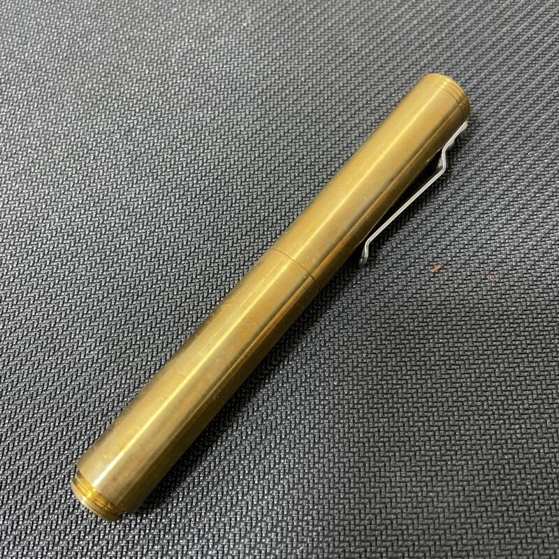 Schon design brass pen 検)ブラス　真鍮