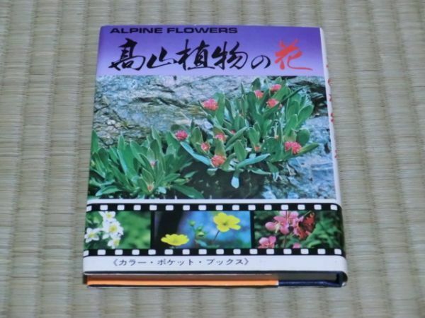 中古本　カラー・ポケット・ブックス　高山植物の花