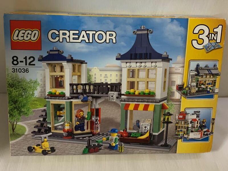 ★レア★希少★ レゴ (LEGO) クリエイター おもちゃ屋と町の小さなお店 31036
