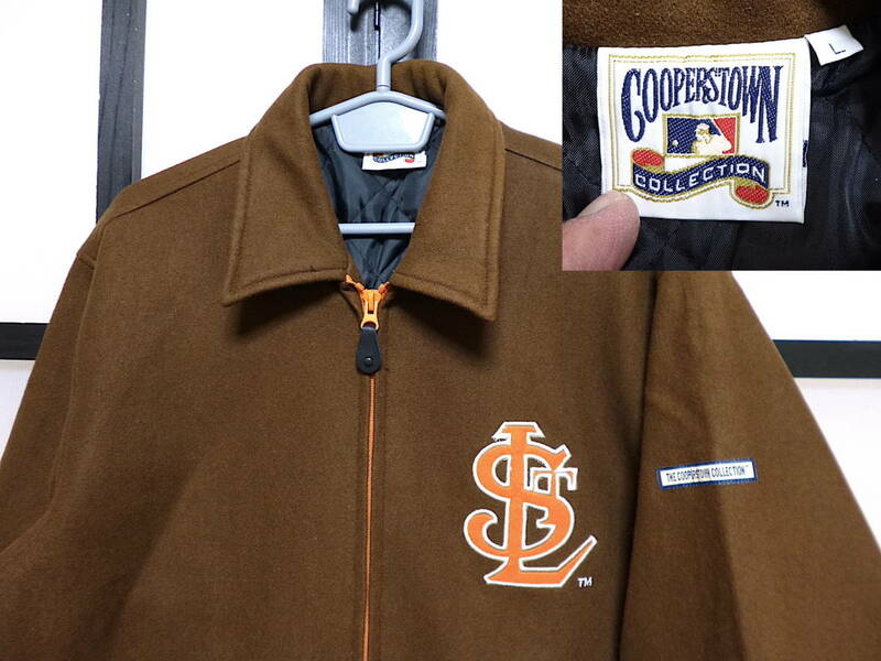 00s クーパーズタウン製 セントルイス ブラウンズ ウール ジャケット / MLB Cooperstown St. Louis Browns JACKET コート