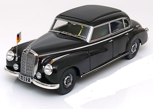 ノレブ　1/18　メルセデスベンツ・300 W186 Adenauer　black　1955　メルセデス特注