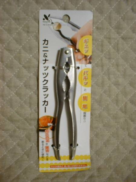 ★ カニ ＆ ナッツ クラッカー ★ カニ ナッツ 殻割り 新品 即決 クラッカー 銀杏 ★