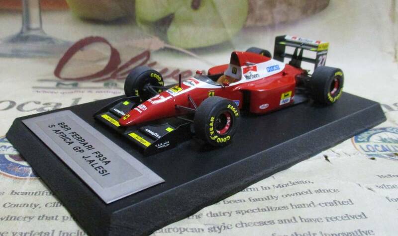 ★激レア絶版*BBR*1/43*Ferrari F93A #27 Marlboro 1993 South African GP*Jean Alesi*フェラーリ≠MR