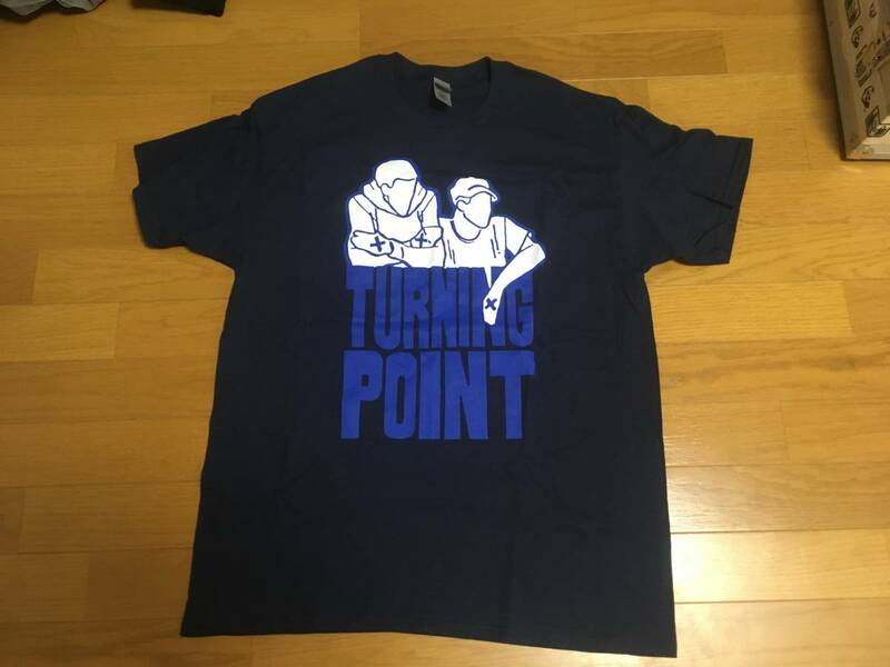 TURNING POINT Tシャツ L 未使用 nyhc EARTH CRISIS agnostic front bad brains gorilla biscuits misfits minor threat