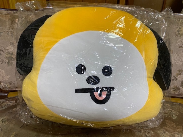 ★BT21 公式グッズ フェイスクッション CHIMMY BTS JIMIN 新品未開封★