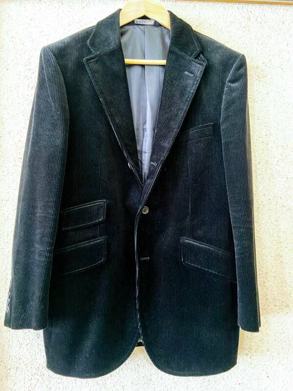 ★★USED ユーズド ラルフ・ローレン Ralph Lauren コーデュロイジャケット サイズ AB7 ブラック 黒★★