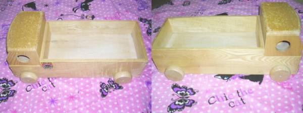 木製★子供用玩具トラック★紐なし♪ジャンク品