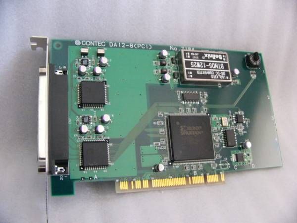 ★完動★ CONTEC DA変換PCIボード DA12-8(PCI) 12Bit 8CH