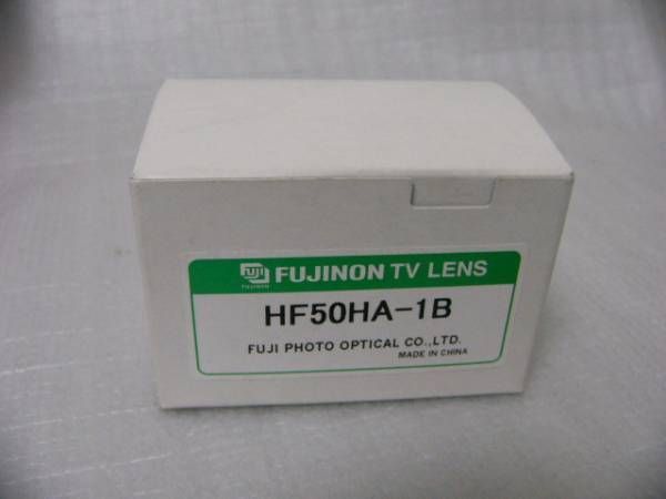 ★新品★ FUJINON 高品質Cマウントレンズ HF50HA-1B 50mm 1:2.3