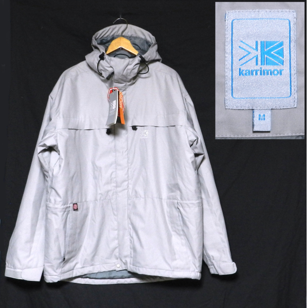 新品 カリマー スノーライン GORE WINDSTOPPER パーカー フード ジャケット グレー M 未使用