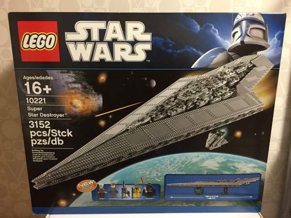 新品 LEGO Star Wars Super Star Destroyer 10221 正規品 スターウォーズ スーパースターデストロイヤー　レゴ