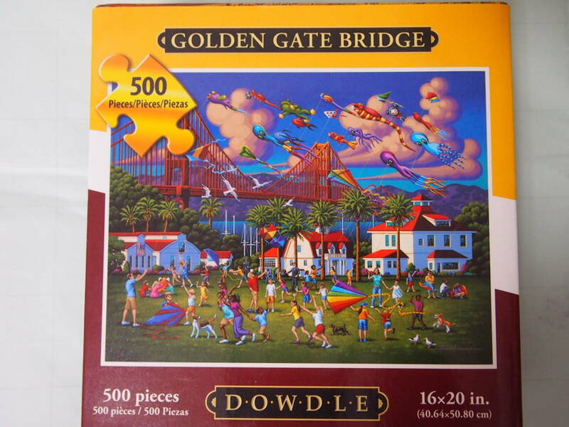 Dowdle ジグソーパズル - ゴールデンゲートブリッジ - 500ピース