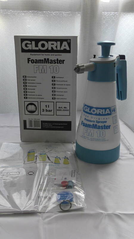 ☆★ 新品 DEADSTOCK 未使用品 GLORIA FoamMaster FM10 日本国内正規品 グロリア フォームマスター 未使用替えパッキンと水グリス付き ☆★