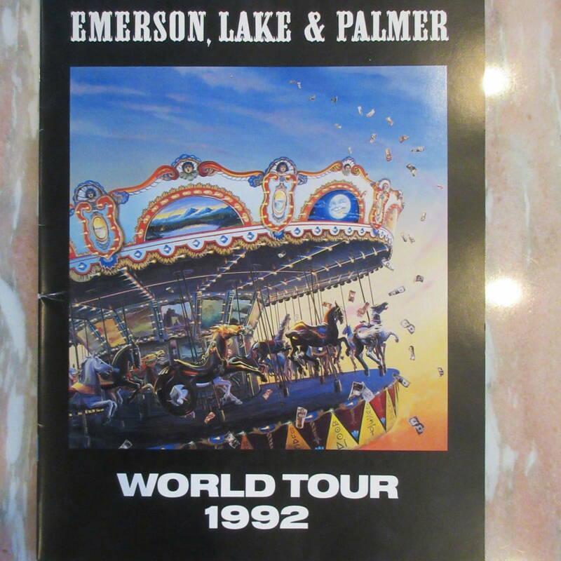 コンサートツアーパンフレット 「Emerson, Lake & Palmer WORLD TOUR 1992」エマーソン・レイク＆パーマー