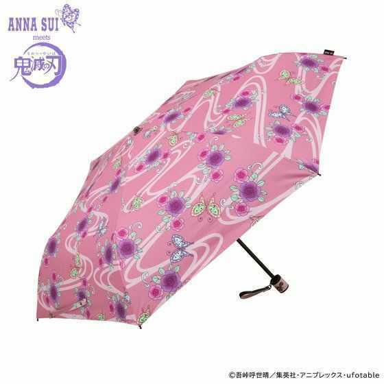 【新品タグ付き】アナスイ 鬼滅の刃コラボ 晴雨兼用折り畳み傘 3