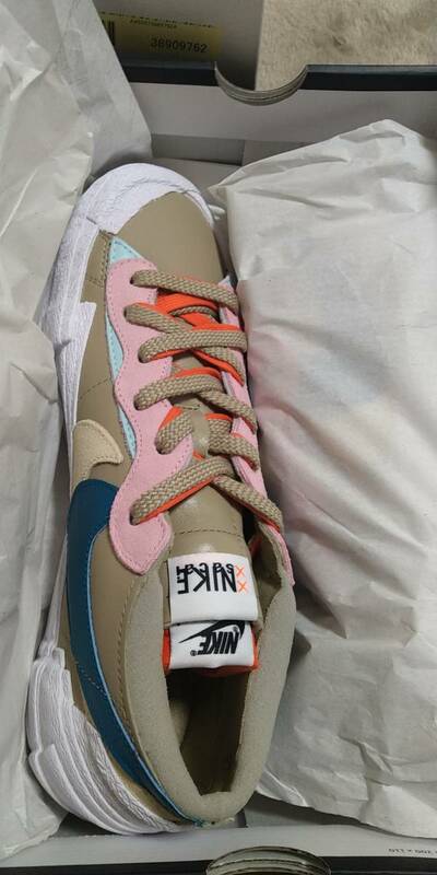 国内正規品 27.5cm KAWS sacai NIKE Blazer Low サカイ ナイキ カウズ ブレイザー リード Reed 新品