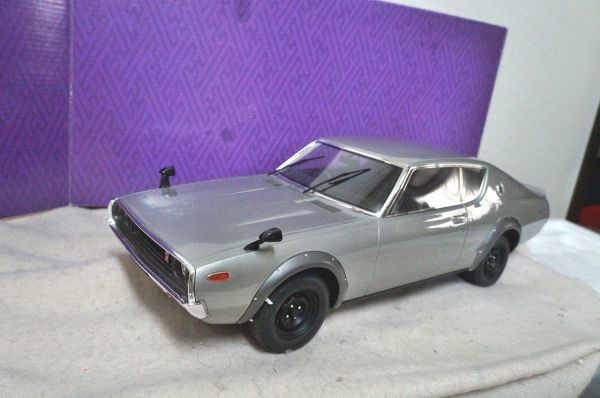 京商 サムライ 日産 スカイライン 2000 GT-R KPGC110 1/12 ミニカー ケンメリ