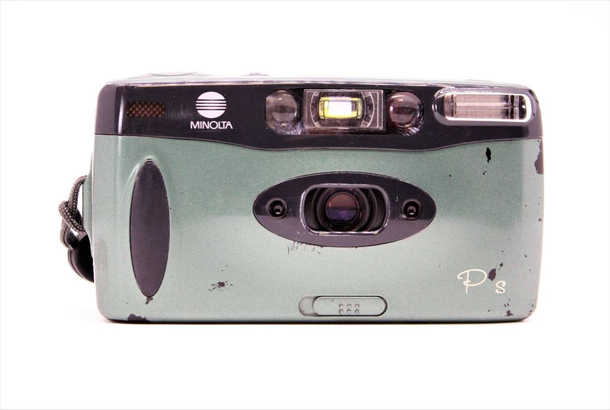 ★良品★MINOLTA ミノルタ P's 人気のコンパクトフィルムカメラ！ 完動品！ OK3840