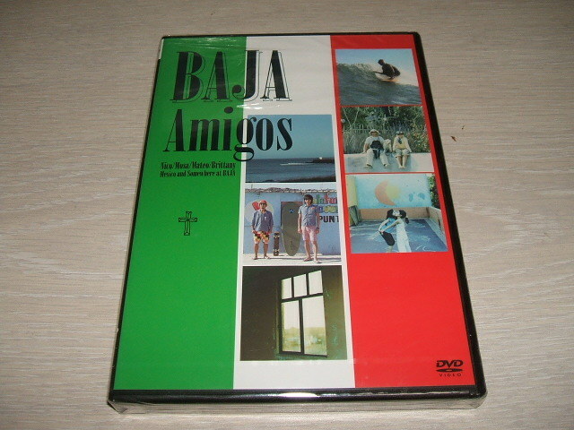 未使用 DVD BAJA Amigos バハ アミーゴ / 新倉孝雄 劔持良輔 渡部祐司 キシコ独立200周年を記念したサーフムービーフィルム サーフボード