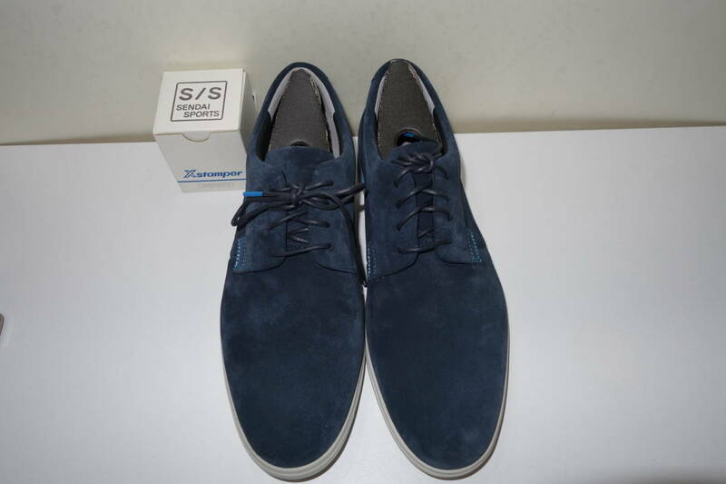 【新品未使用品】クラークス　Clarks　DENNER MOTION 　094Ｅ　ネイビー　25.5ｃｍ