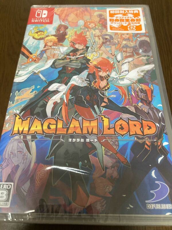 送料無料 新品未開封 ニンテンドースイッチ ソフト MAGLAM LORD マグラムロード Nintendo Switch 未使用 ゲームソフト パッケージ版 送料込