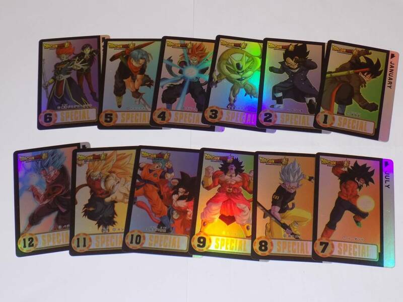 海外版 海外製 カードダス ドラゴンボール スペシャルカード SPECIAL CARD 全12種
