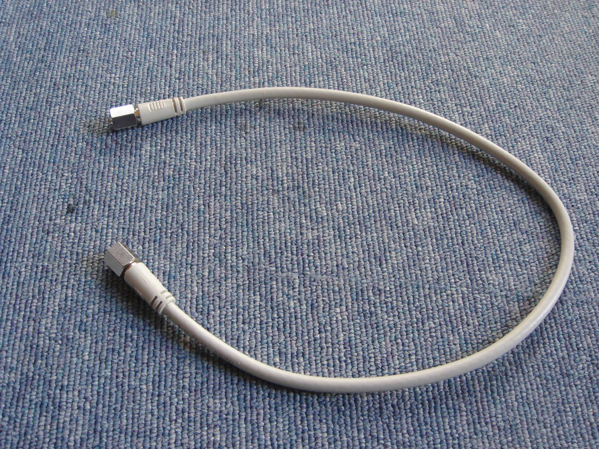 新品 アンテナアクセサリ- ②SOLID CABLE同軸アンテナケーブル S-4C-FB-AB 50cm ジャンク扱い 