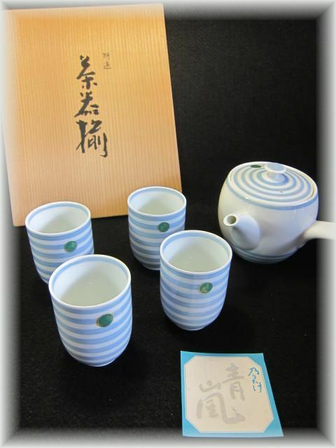 …　乃りたけ　ノリタケ　茶器揃　急須&湯呑み4客　…日本陶器　　　　　　　　　和食器ポット湯飲み昭和レトロ