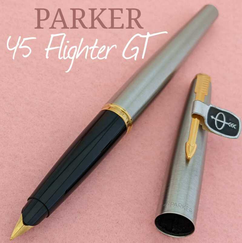 [未使用新品]　PARKER　パーカー　45　フライターGT　万年筆　コンバーター　インクカートリッジ　付き　2K1516