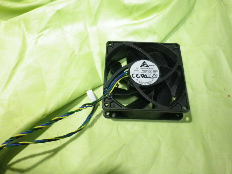 NEC MATE抜き　ケースFAN　DELTA　AFB0812SH-SM26　動作品