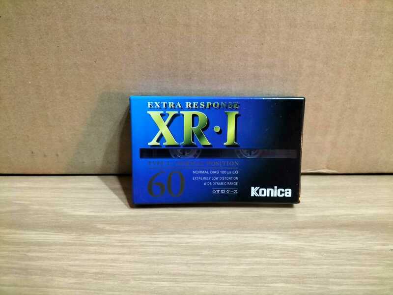 Konica コニカ 60 XR カセット テープ① CS2-157 新品 未開封品【規定サイズまで同梱可能】希少 レア