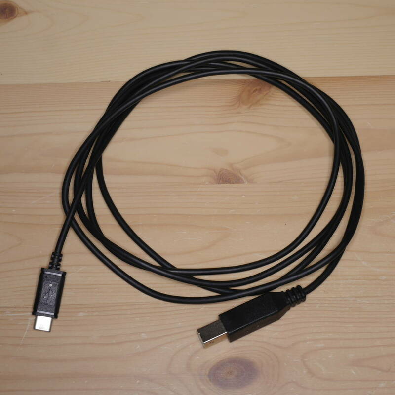 サンワサプライ USB2.0 TypeC - Bケーブル 2m KU-CB20