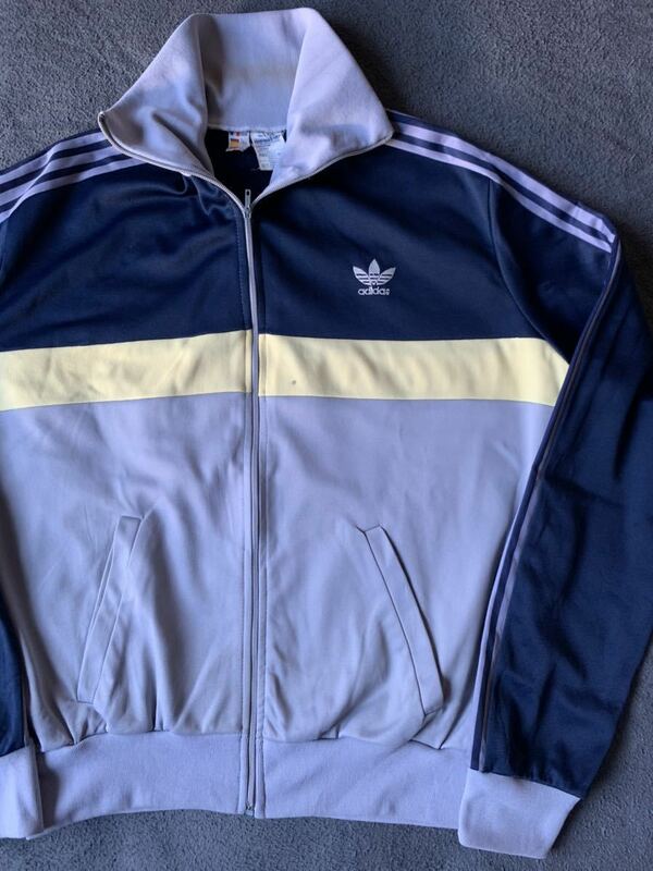 70s adidas フランス製 ビンテージ ジャージ ventex vintage トラックジャケット ユーロ アディダス