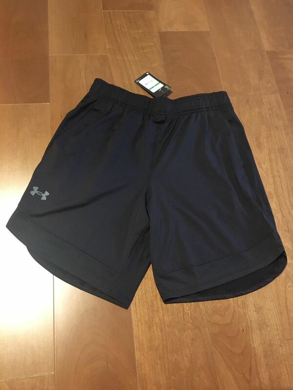 新品 アンダーアーマー UNDER ARMOUR UA トレイン ストレッチ ショーツ ハーフパンツ 短パン 1356858 ブラック Lサイズ 切手 ハガキ可能