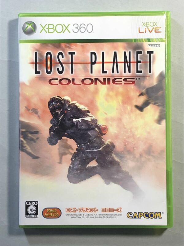 ロストプラネットコロニーズ　XBOX360 カプコンMicrosoft LOST PLANET COLONIES