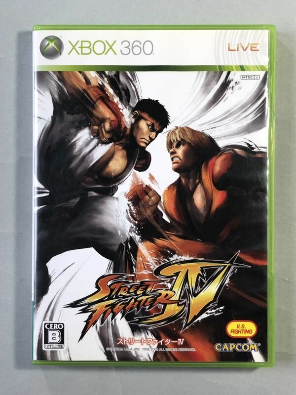 ストリートファイターⅣ カプコン　XBOX360ソフト　Microsoft カプコン STREET FIGHTER Ⅳ