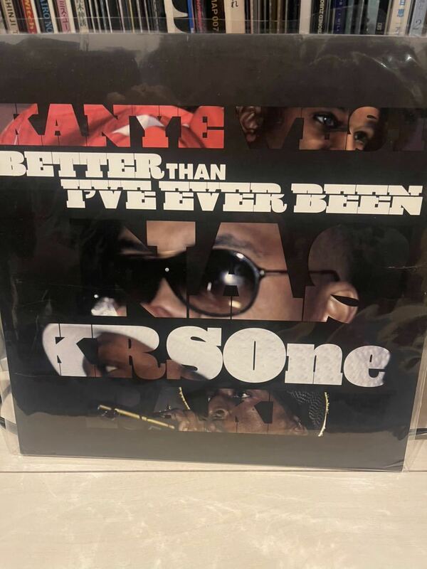 レアLP / プロモオンリー / classic / Kanye West / Nas / KRS-One / Rakim / dj premier /Better Than I've Ever Been / hiphop / boombap