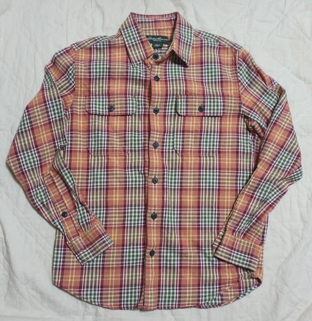 良品 Eddie Bauar　コットンシャツ　XS エディーバウアー