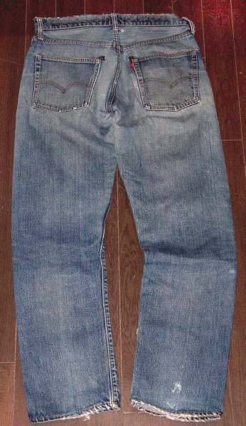 4/LEVIS505ビッグE レア！赤耳付き☆ヴィンテージ☆色落ち抜群 ゴールデンサイズ