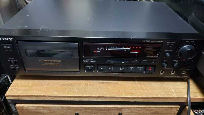 SONY カセットデッキ TC-RX79 録音再生確認ジャンク