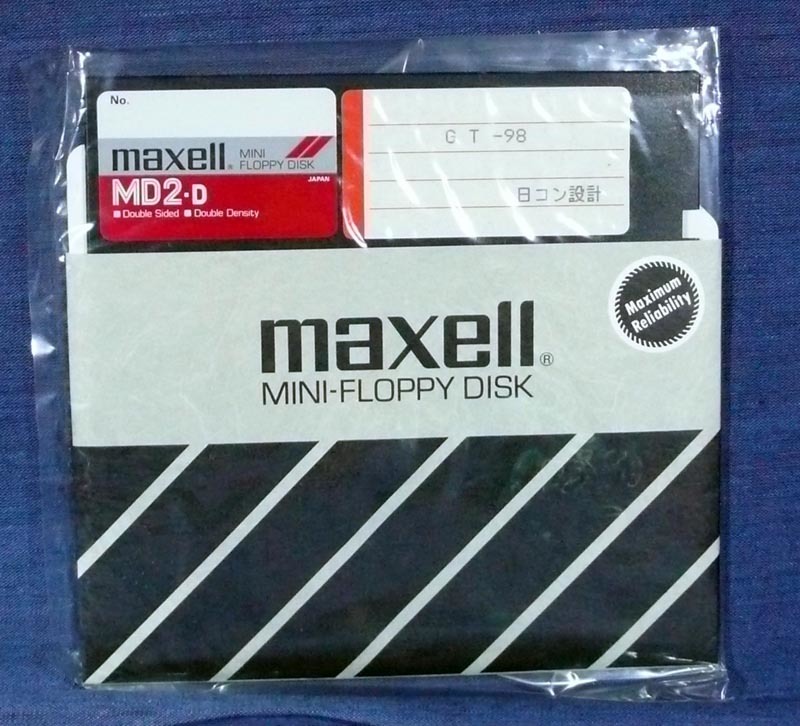 ニチコン設計　ＧＴ－９８　５インチＦＤ　未使用　販売店デモ用