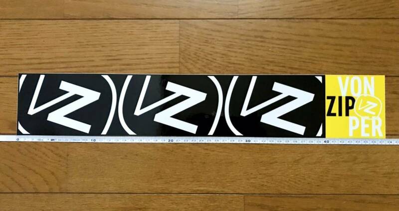 VZ VON ZIPPER Trademark Long ステッカー47.5cm ロング ステッカー スノーボードサーフィン 日本未入荷