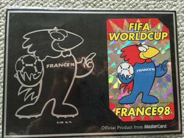 テレホンカード サッカーワールドカップ フランス テレカ FIFA WORLD CUP 1998