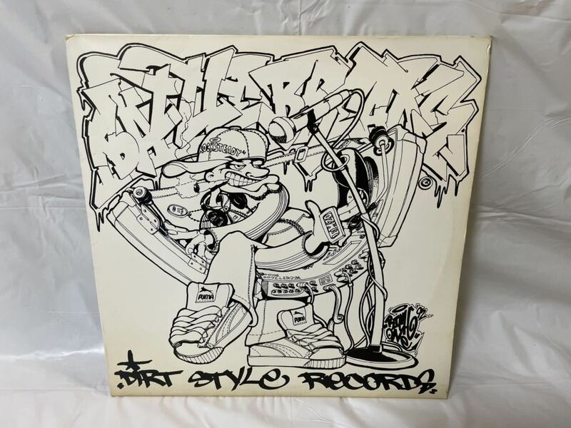 ★O126★ LP レコード Psychedelic Skratch Bastards Battle Breaks Dirt Style バトルブレイクス バトブレ BB-001B