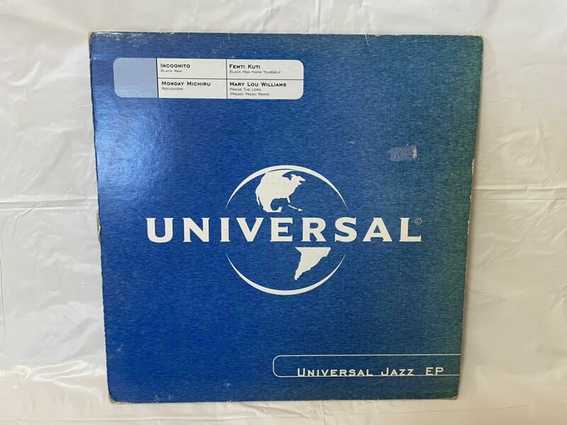 ★O293★ EP レコード UNIVERSAL JAZZ Monday 001-B2 12インチ