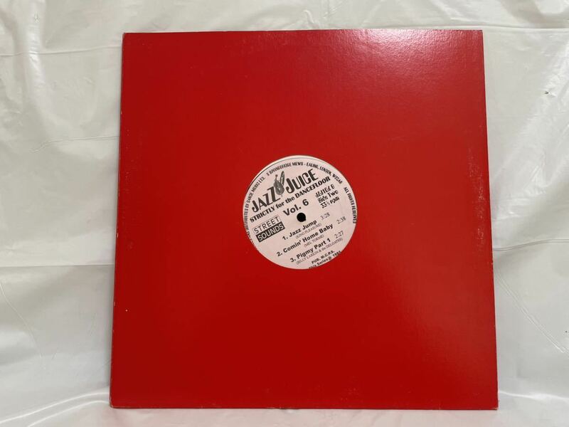 ★O509★ LP レコード Jazz Juice Vol.6 12'' // Billy Larkin & The Delegates Janet Lawson Quintet J2J-106
