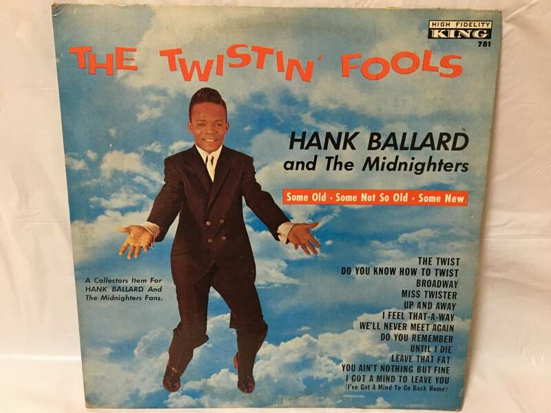 ☆O267☆LP レコード Hank Ballard & The Midnighters　The Twistin' Fools US盤 781