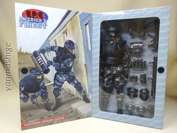 新品 1/6 SWAT バッテリングラム付属 アーバンカモ SUBDUED URBAN CAMO 21ST CENTURY TOYS AMERICA'S FINEST スワット アメリカ特殊部隊